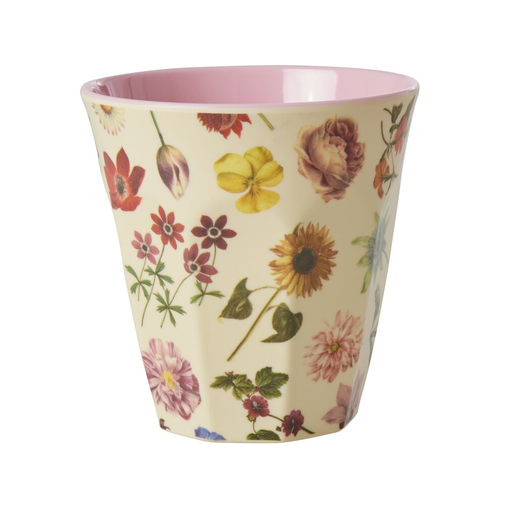 Rice - Melamine Floras Dream Print Medium kop - 250 ml.