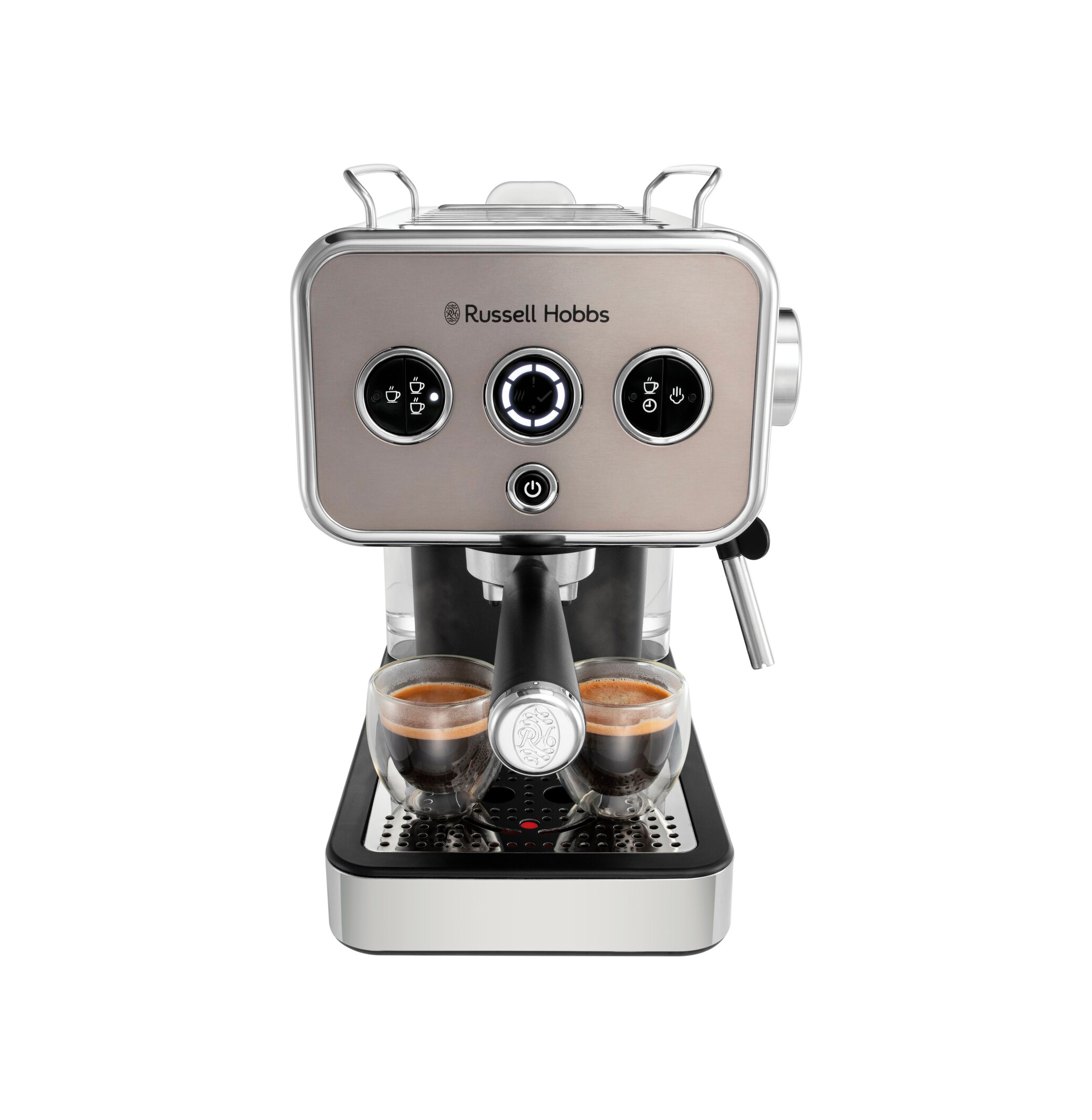 Russell Hobbs - Distinctions Espresso maskine - Titanium