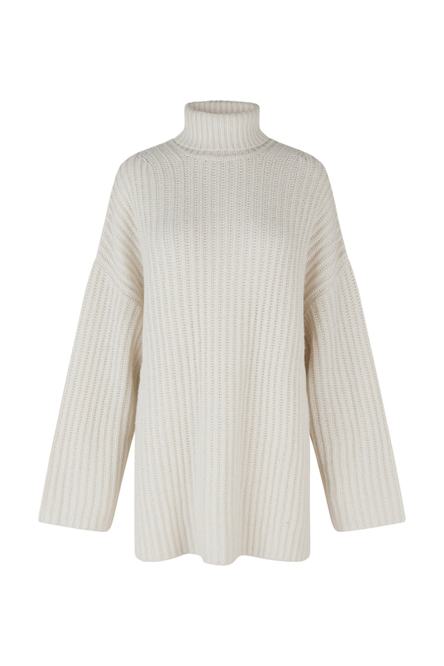 Samsøe Samsøe - Keiko turtleneck  - creme - Size (s)