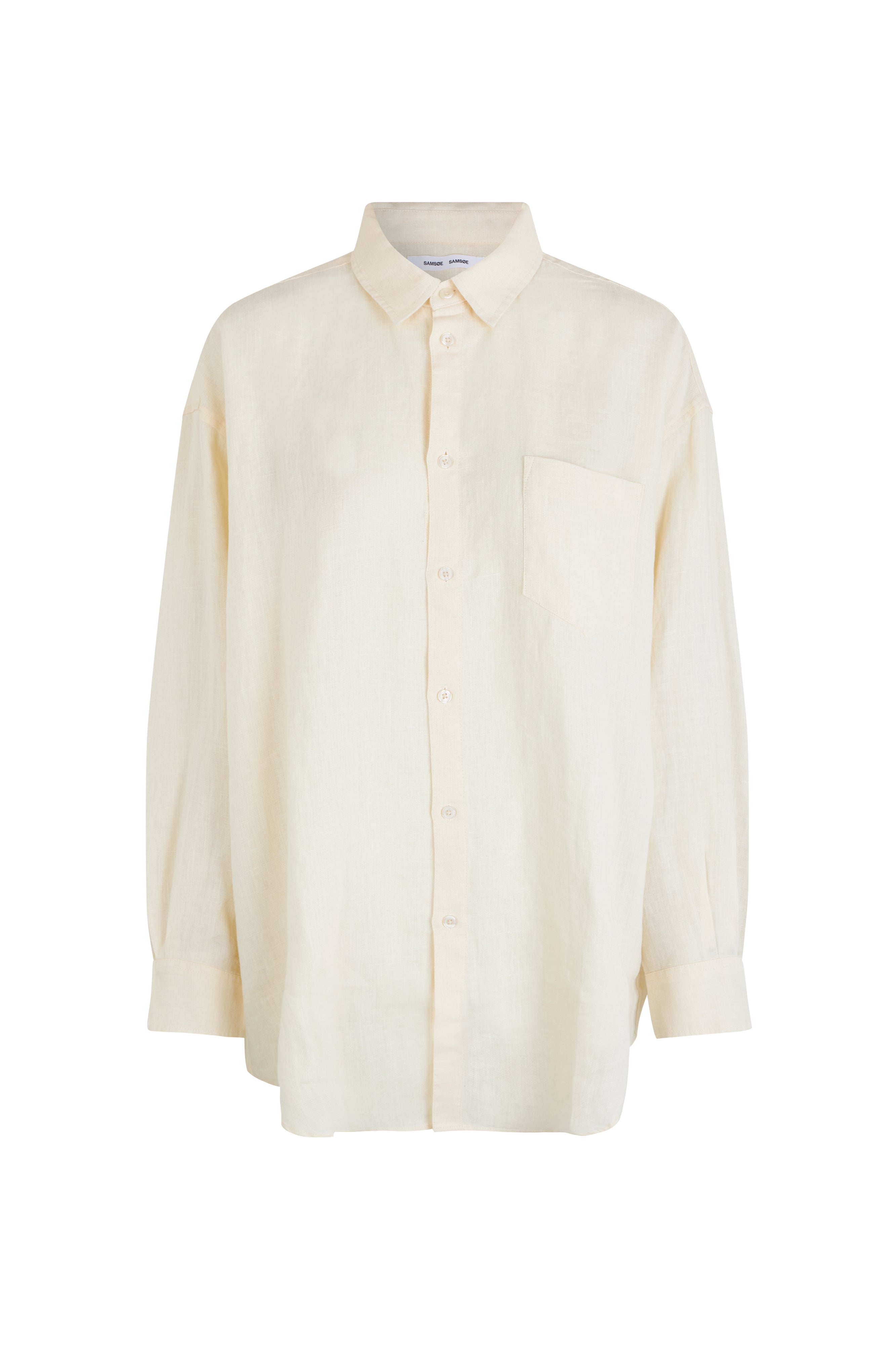 Samsøe Samsøe - Lua 14329 skjorte  - creme - Size (l)