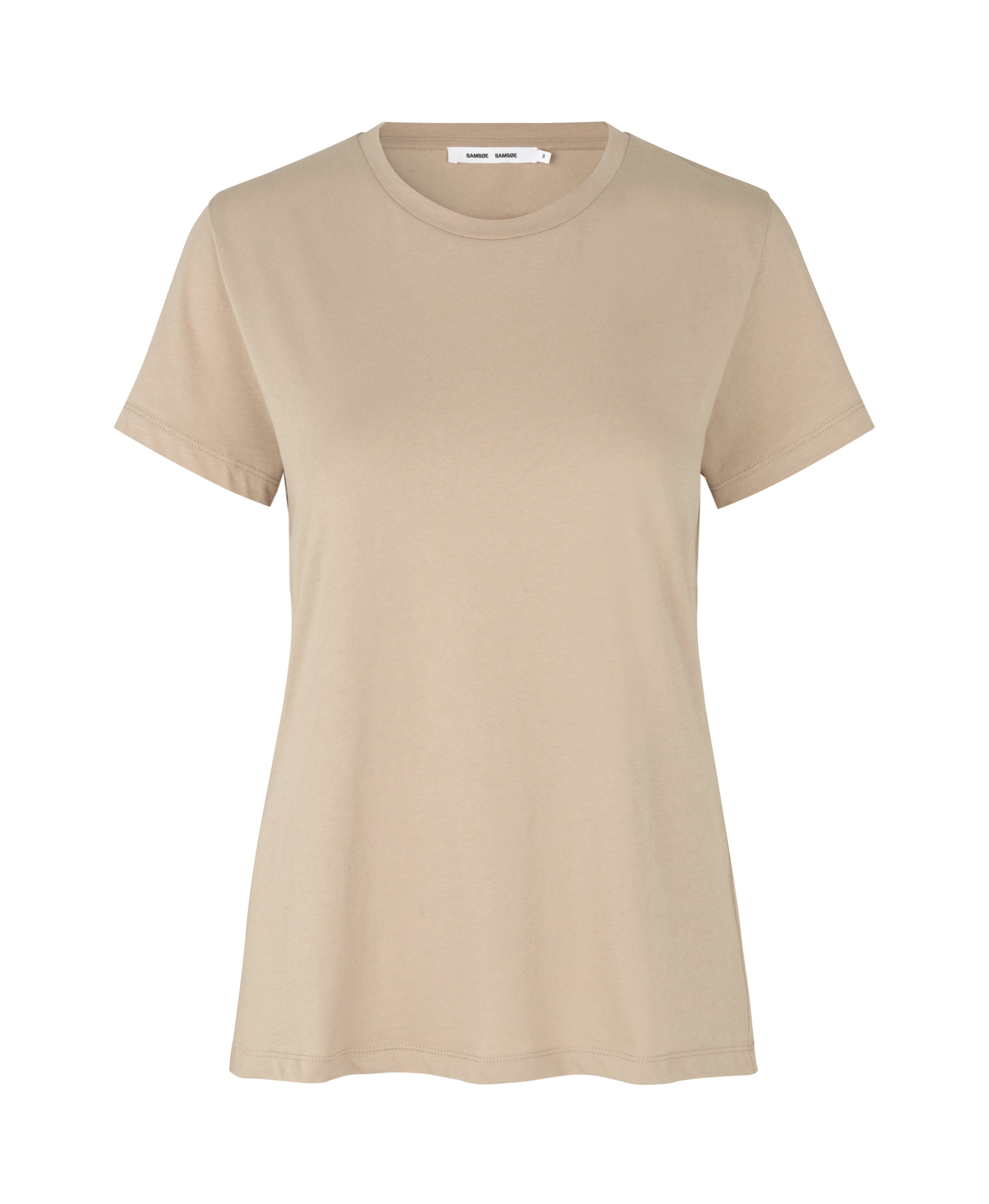 Samsøe Samsøe - Solly Solid t - beige - Size (m)