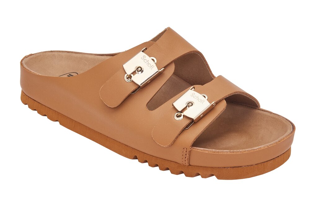 Scholl - Kim Iconic læder sandaler  - brun - Size (36)