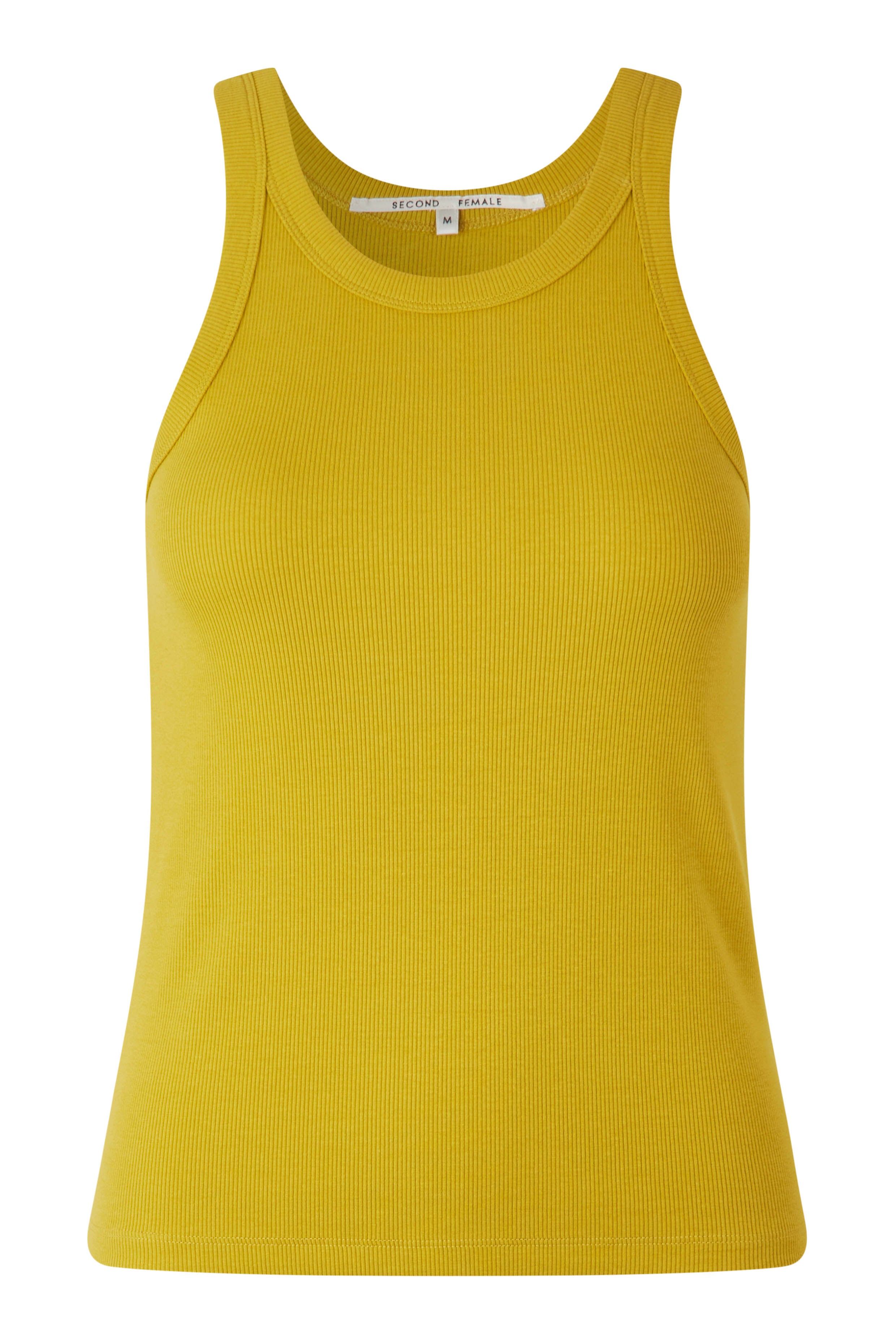 Second Female - Gela tanktop  - gul - Size (l)