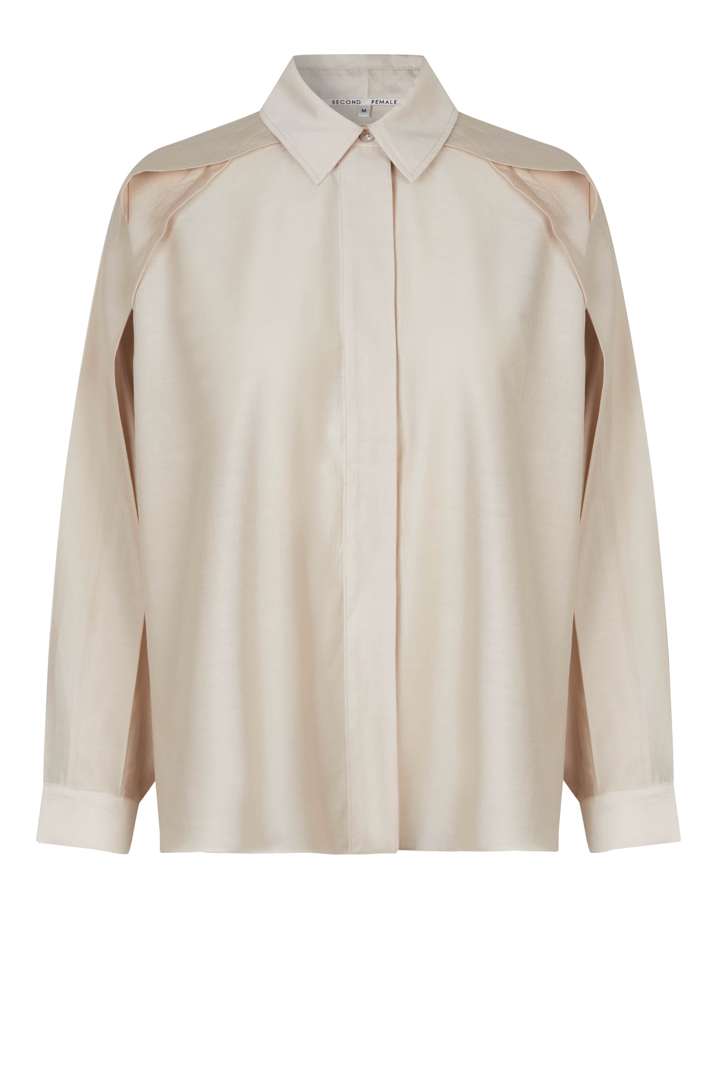 Second Female - Mazar skjorte  - beige - Size (xs)