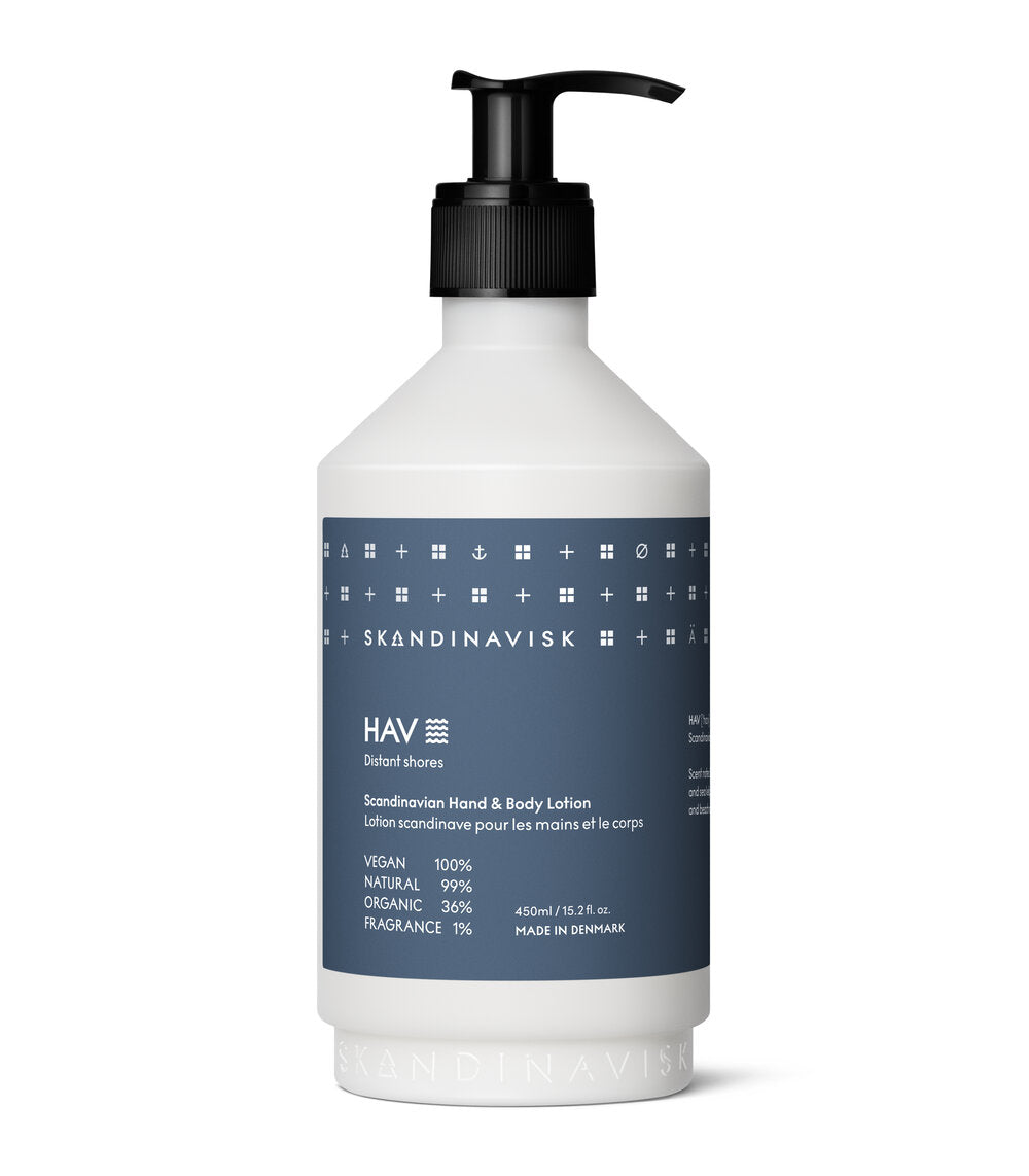 Skandinavisk - Hav hånd- & body lotion, 450ml. - Deep blue