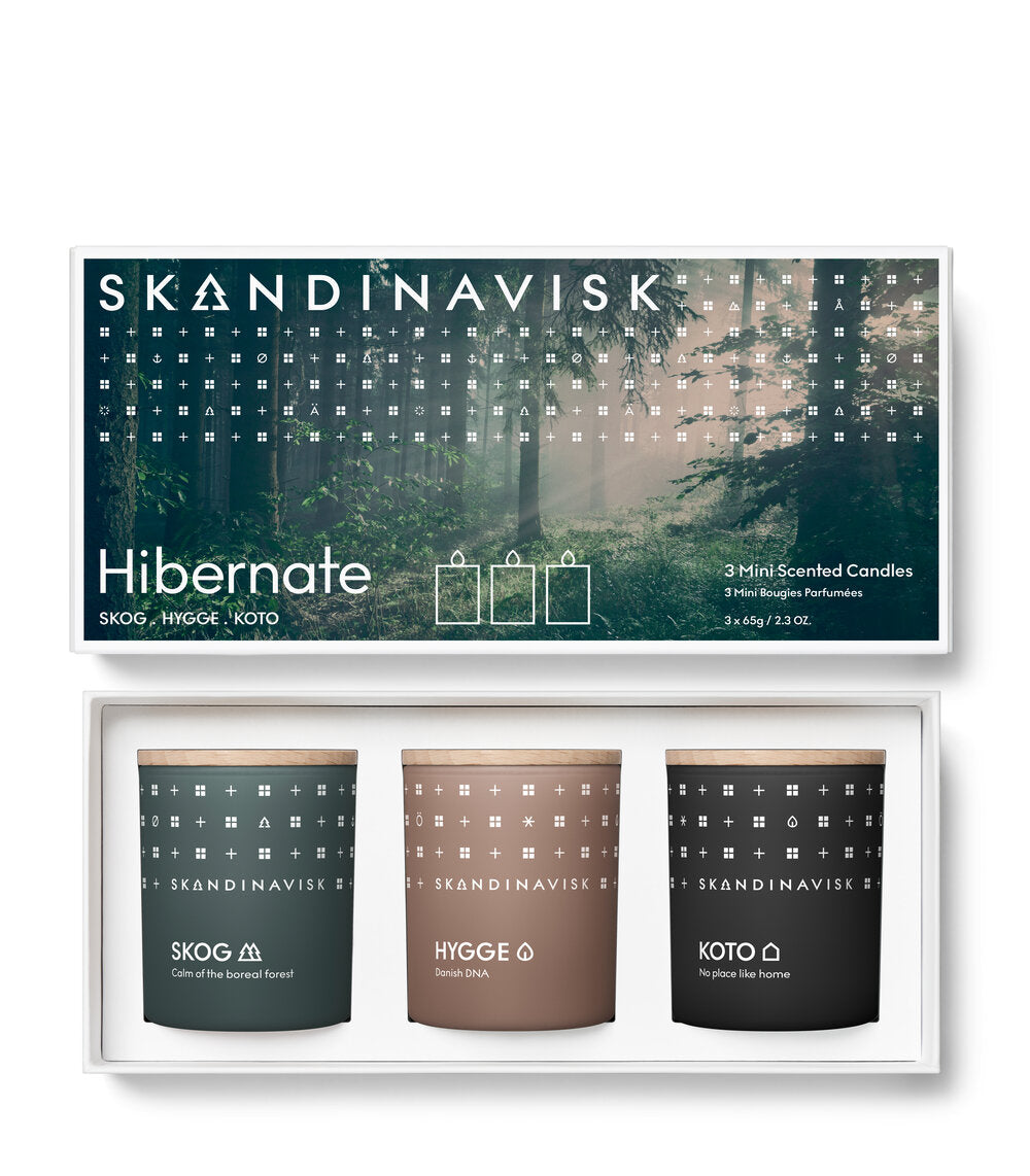 Skandinavisk - Hybernate gavesæt, 3 x 65g - Multi