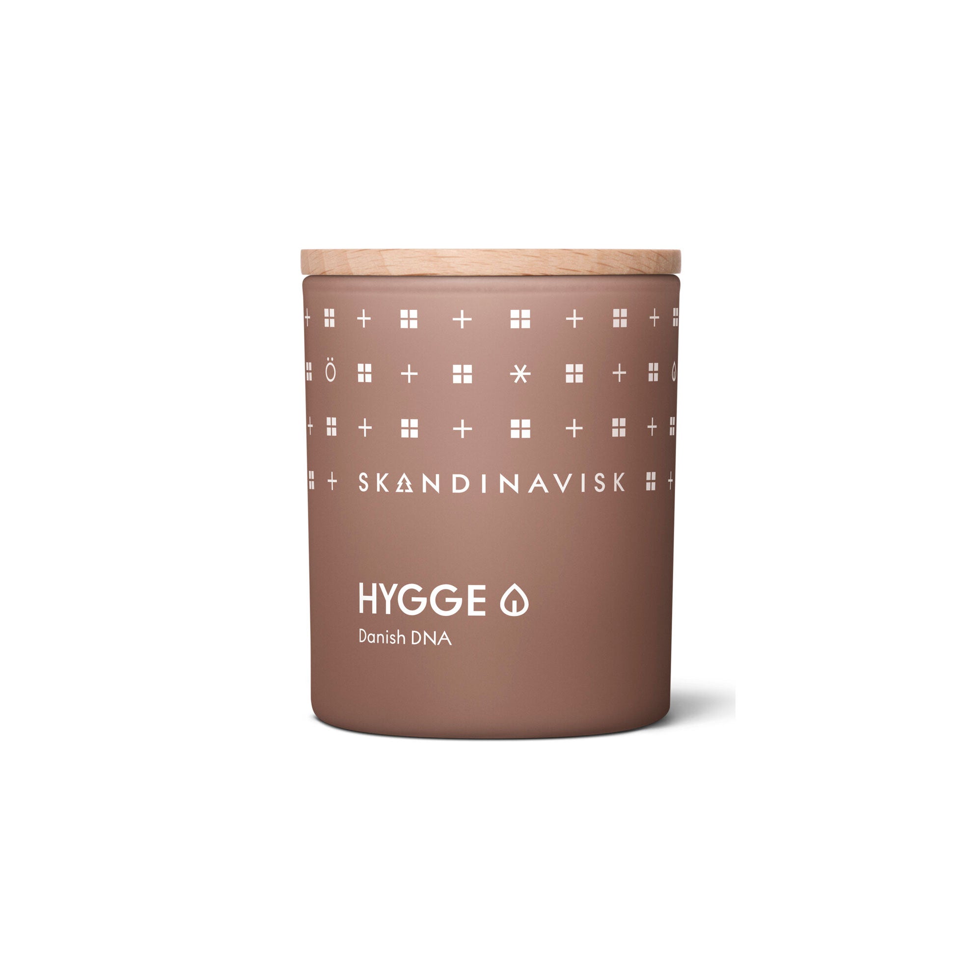 Skandinavisk - Hygge duftlys, 65g. - Camel brown