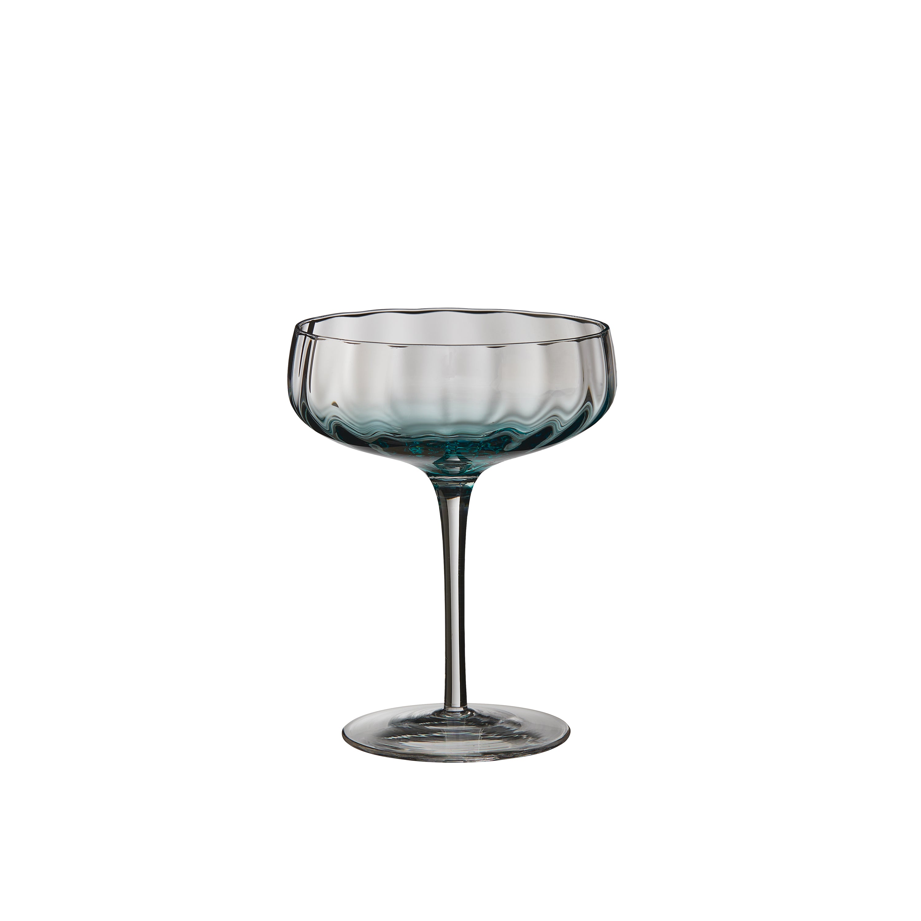 SÃ¸holm - Sonja champagne/cocktailglas - Petrol Blue