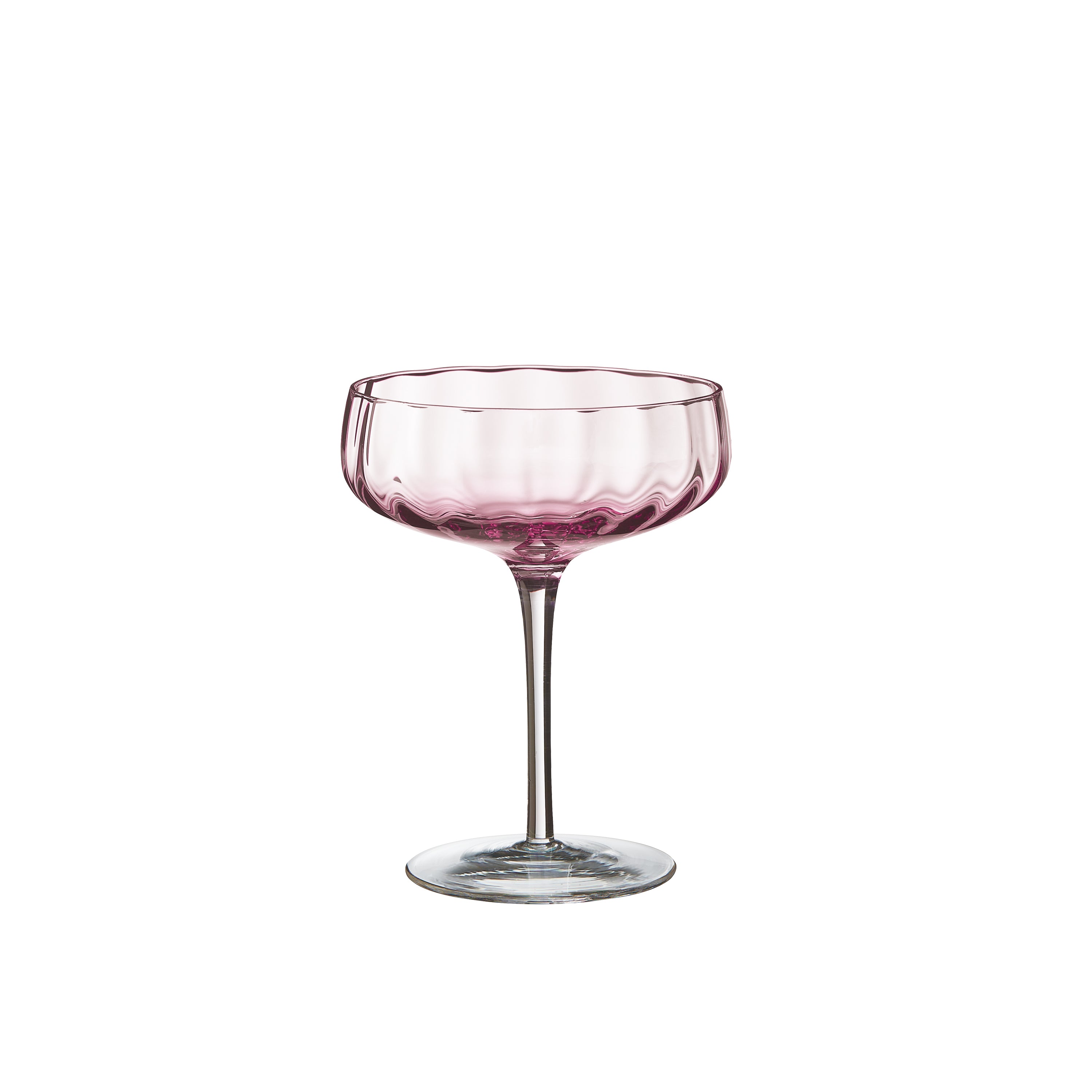 SÃ¸holm - Sonja champagne/cocktailglas - Raspberry Red