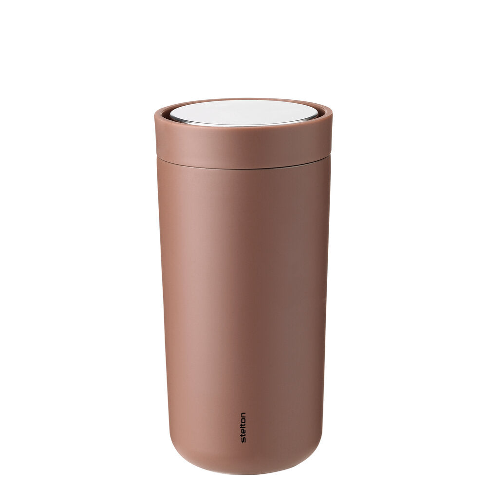 Stelton - To Go Click termokop, 0,4 l. - Soft Rust