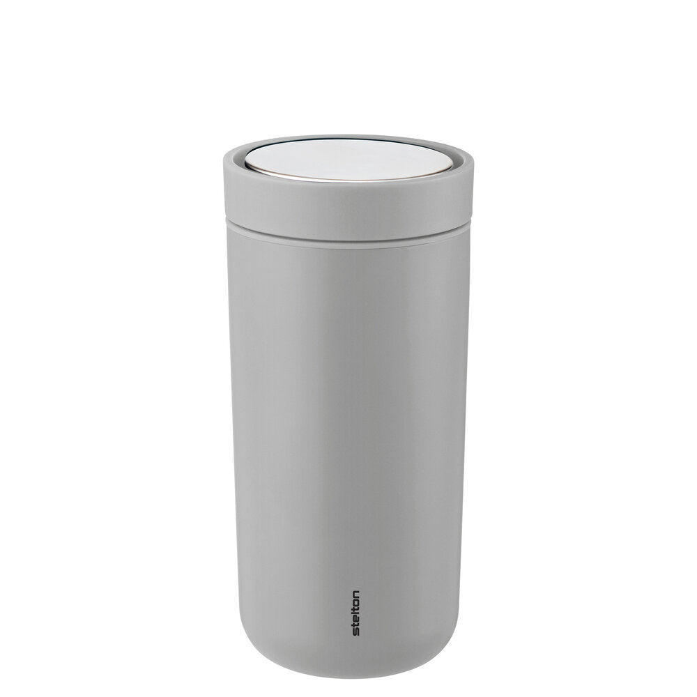 Stelton - To Go Click termokrus, Mat Light Grey - 0,4L