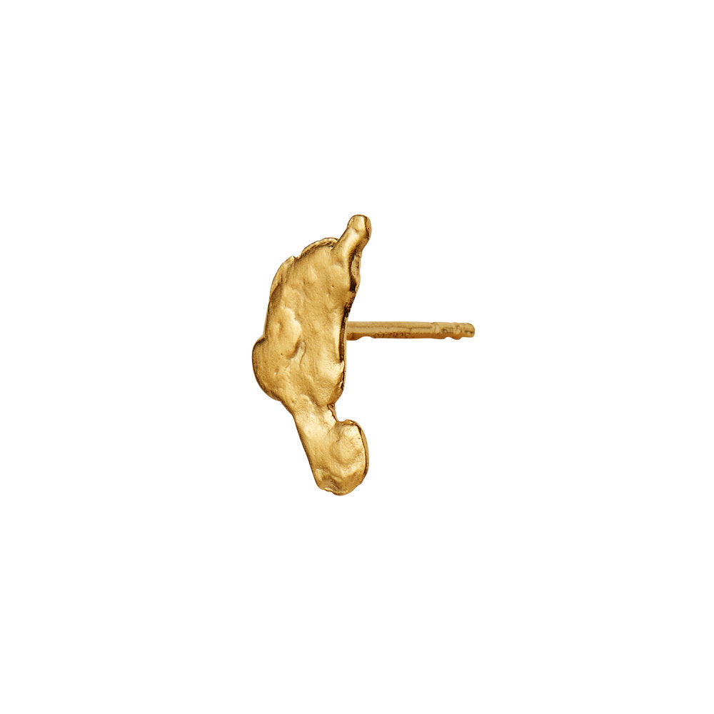 Stine A Jewelry - Gold Splash ørering - forgyldt