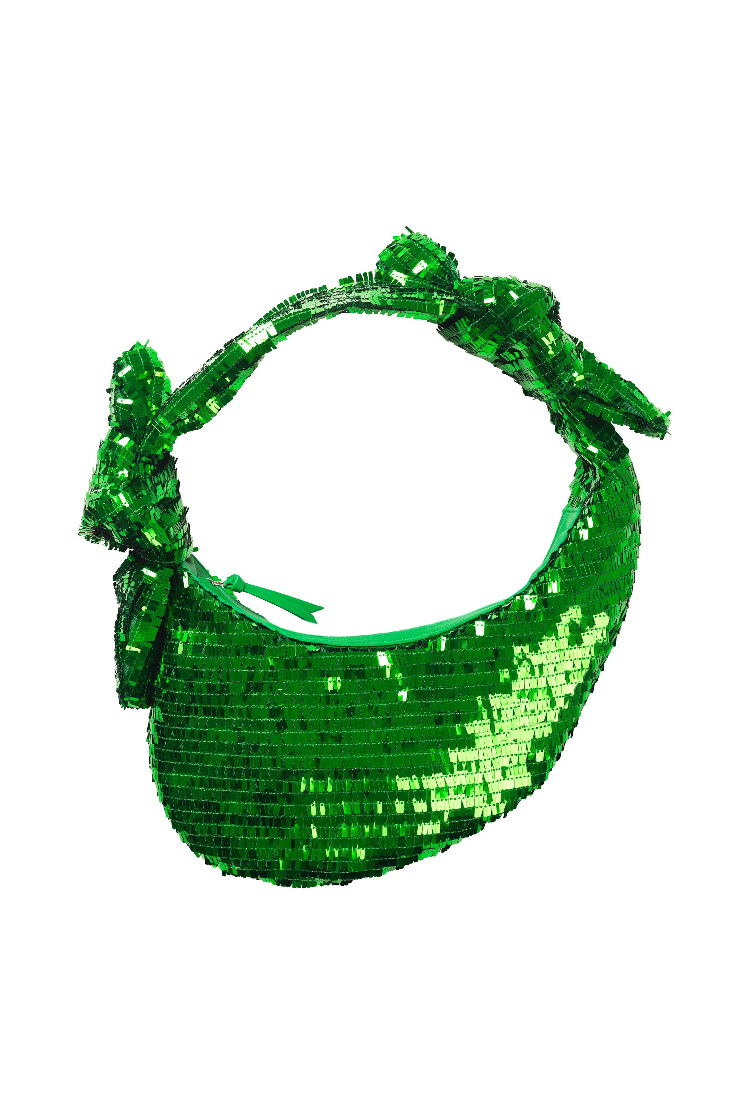 Stine Goya - Julius 1558 Hobo bag - Forest Green Sequins