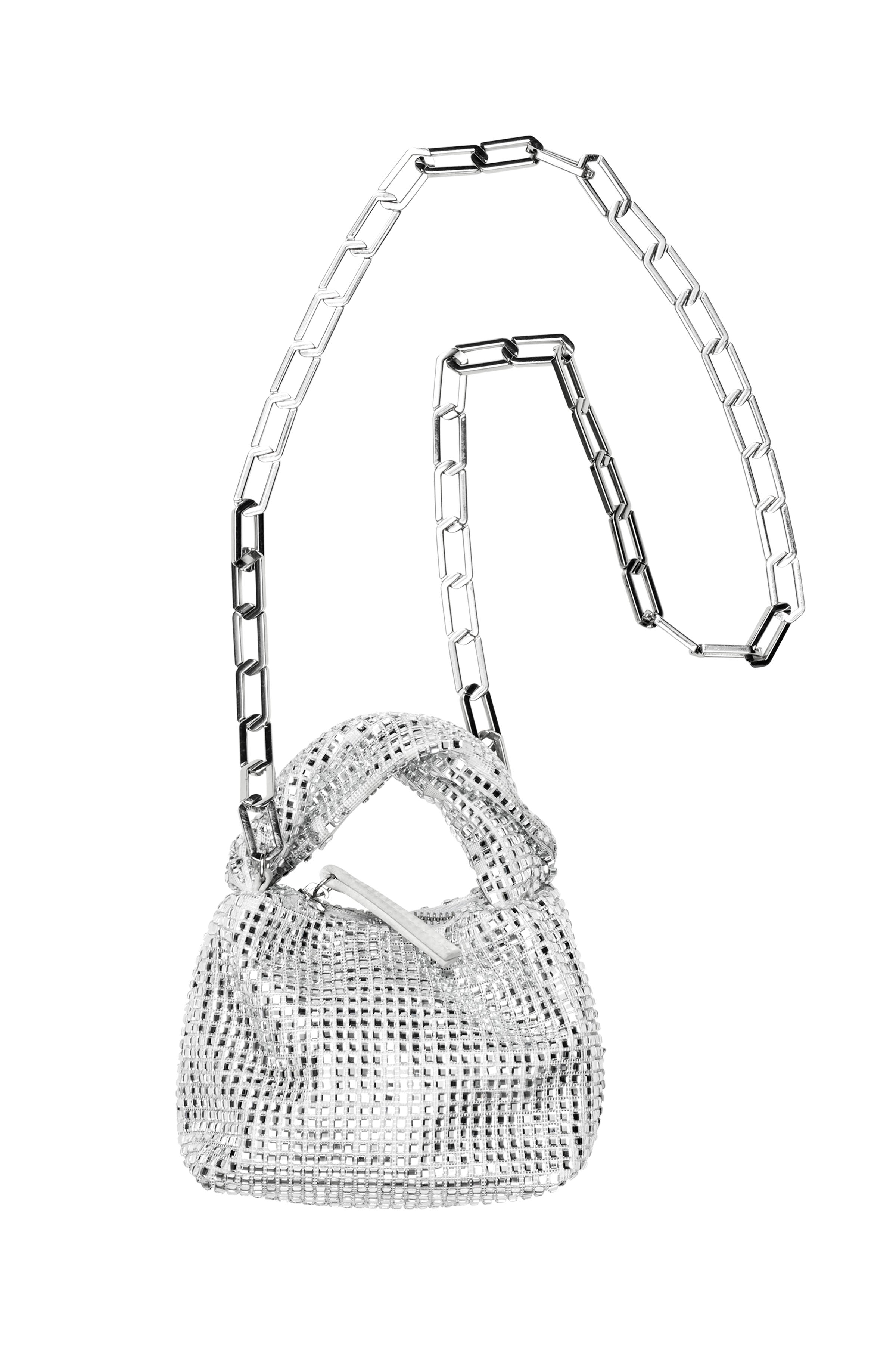 Stine Goya - Ziggy 1889 Micro Hobo taske - Silver Stones