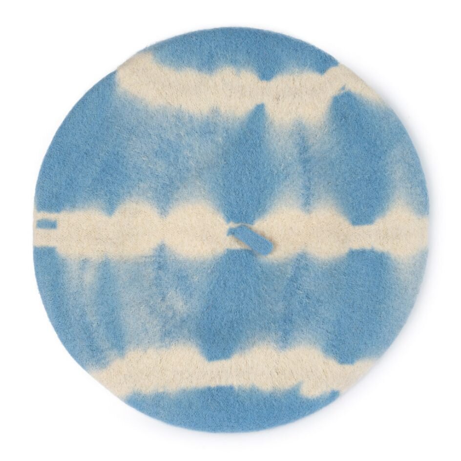 Sui Ava - Flora Tie Dye baret - Dusk Blue