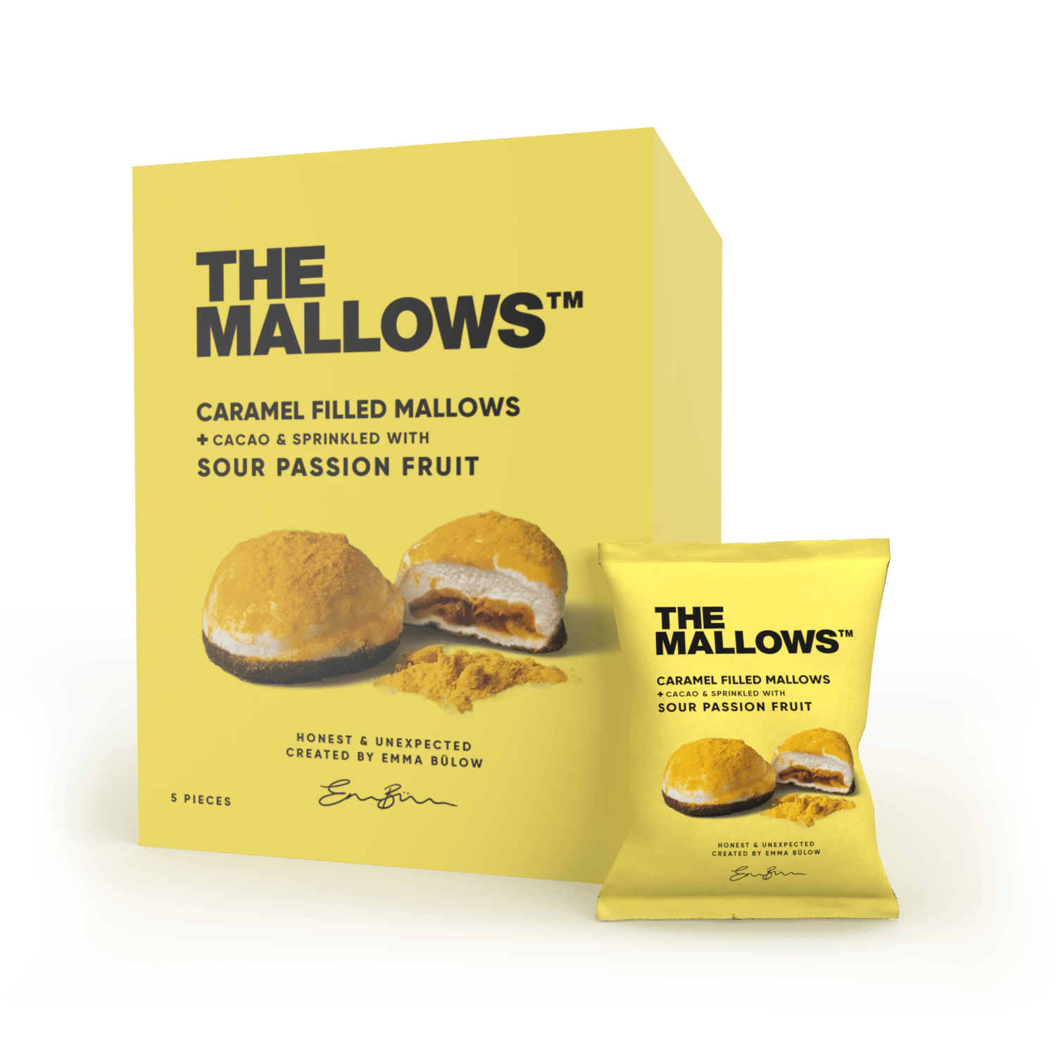 The Mallows - Sour Passion Fruit skumfiduser