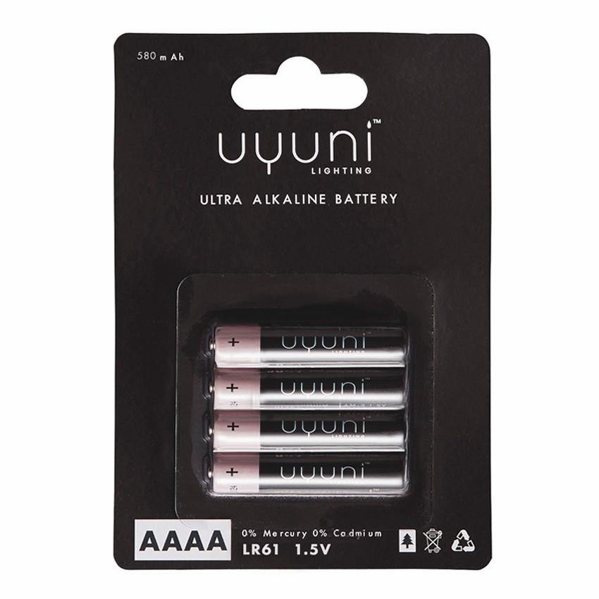 Uyuni - Lighting batterier, AAAA - 4 pk.