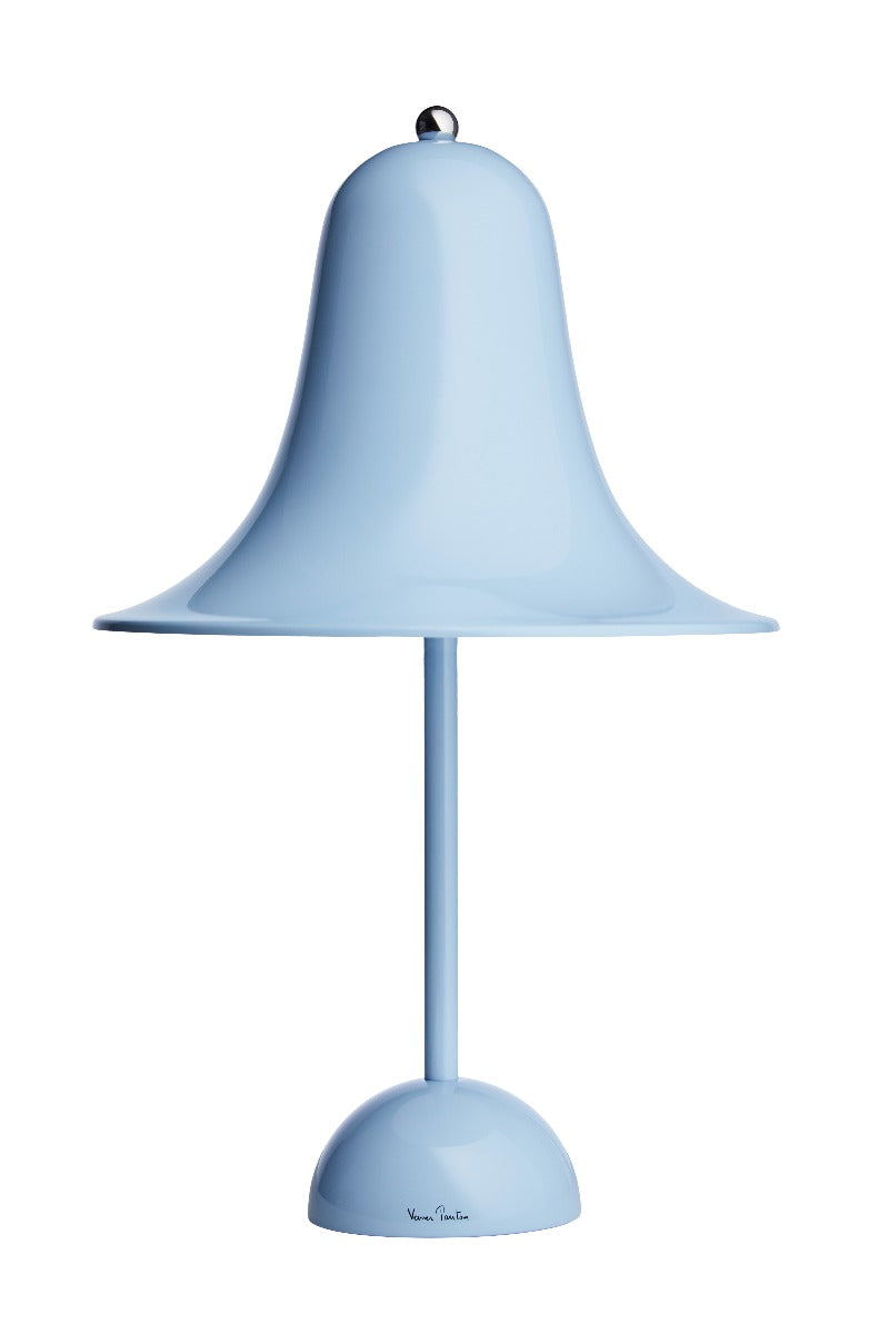 Verpan - Pantop, bordlampe - Light Blue - Ø23