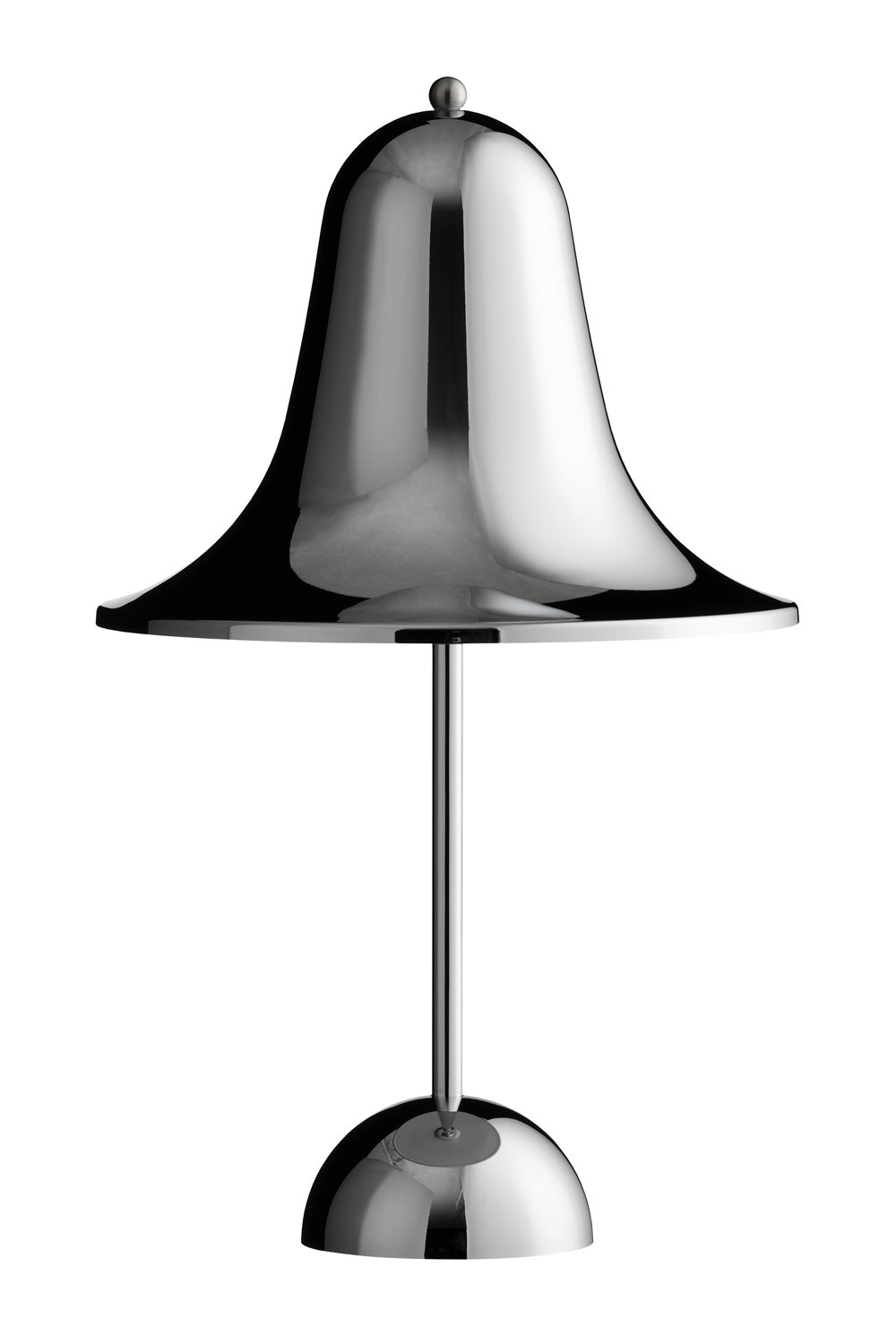 Verpan - Pantop Portable bordlampe - Shiny Chrome