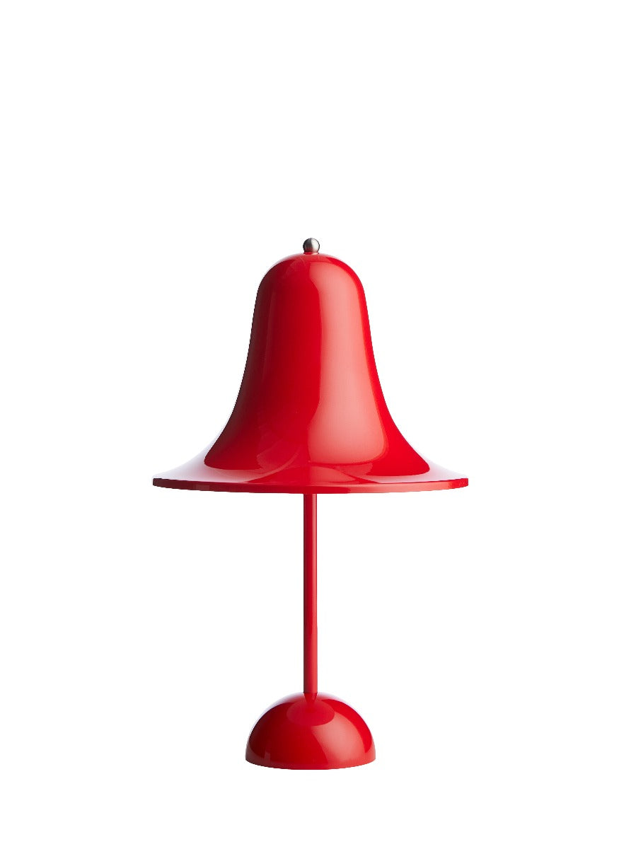 Verpan - Verner Panton Pantop, bordlampe - Bright Red - Ø18