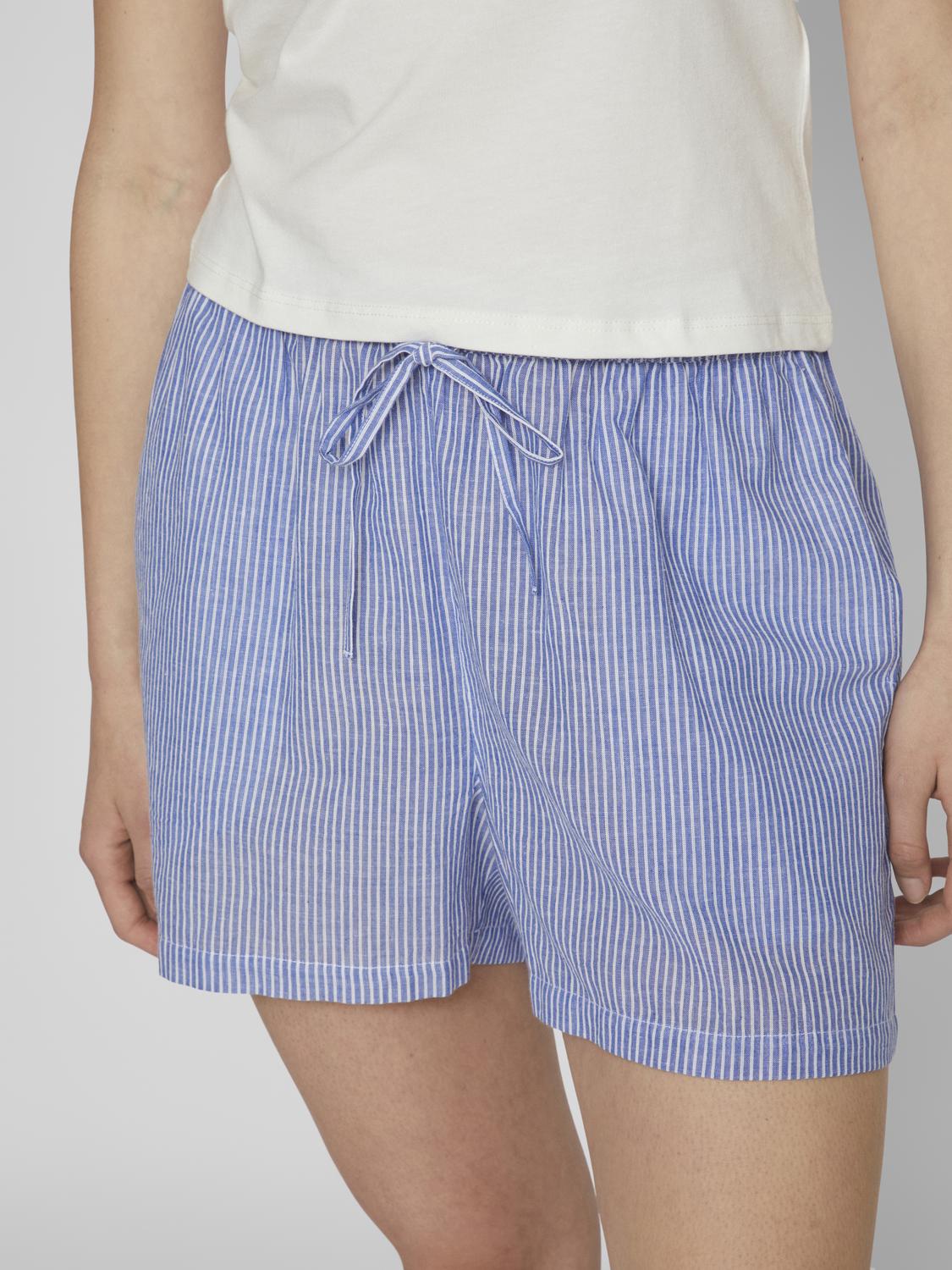 Vila - Viabina shorts  - blÃ¥ - Size (34)