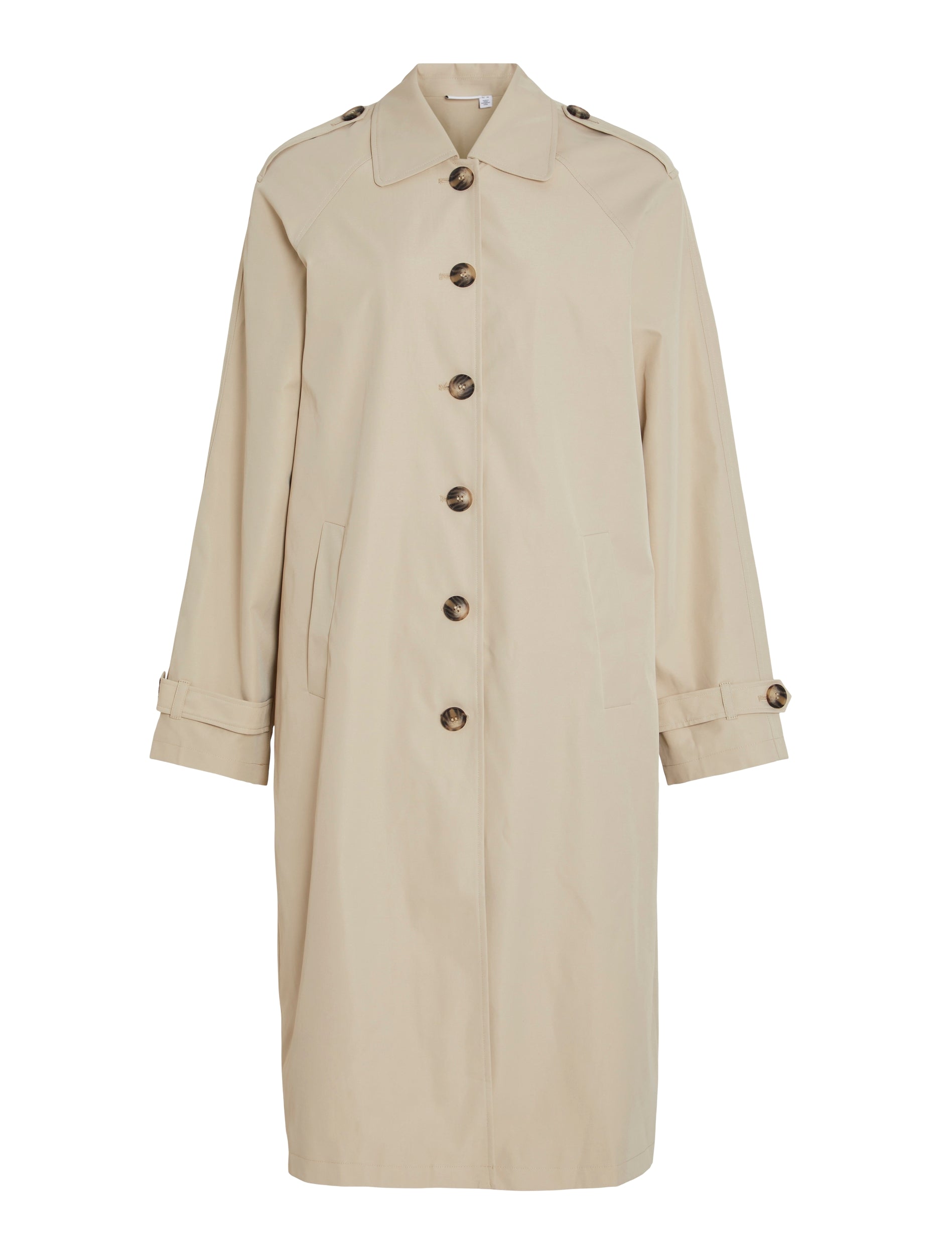 Vila - Vibalinja trenchcoat  - beige - Size (34)