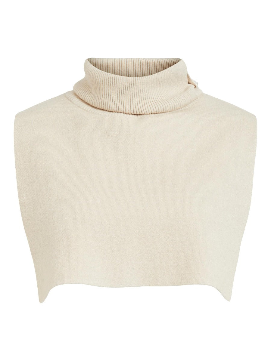 Vila - Vifilara knitted collar halsedisse - Birch