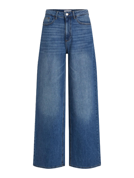 Vila - Vifreya wide leg jeans  - blÃ¥ - Size (36)