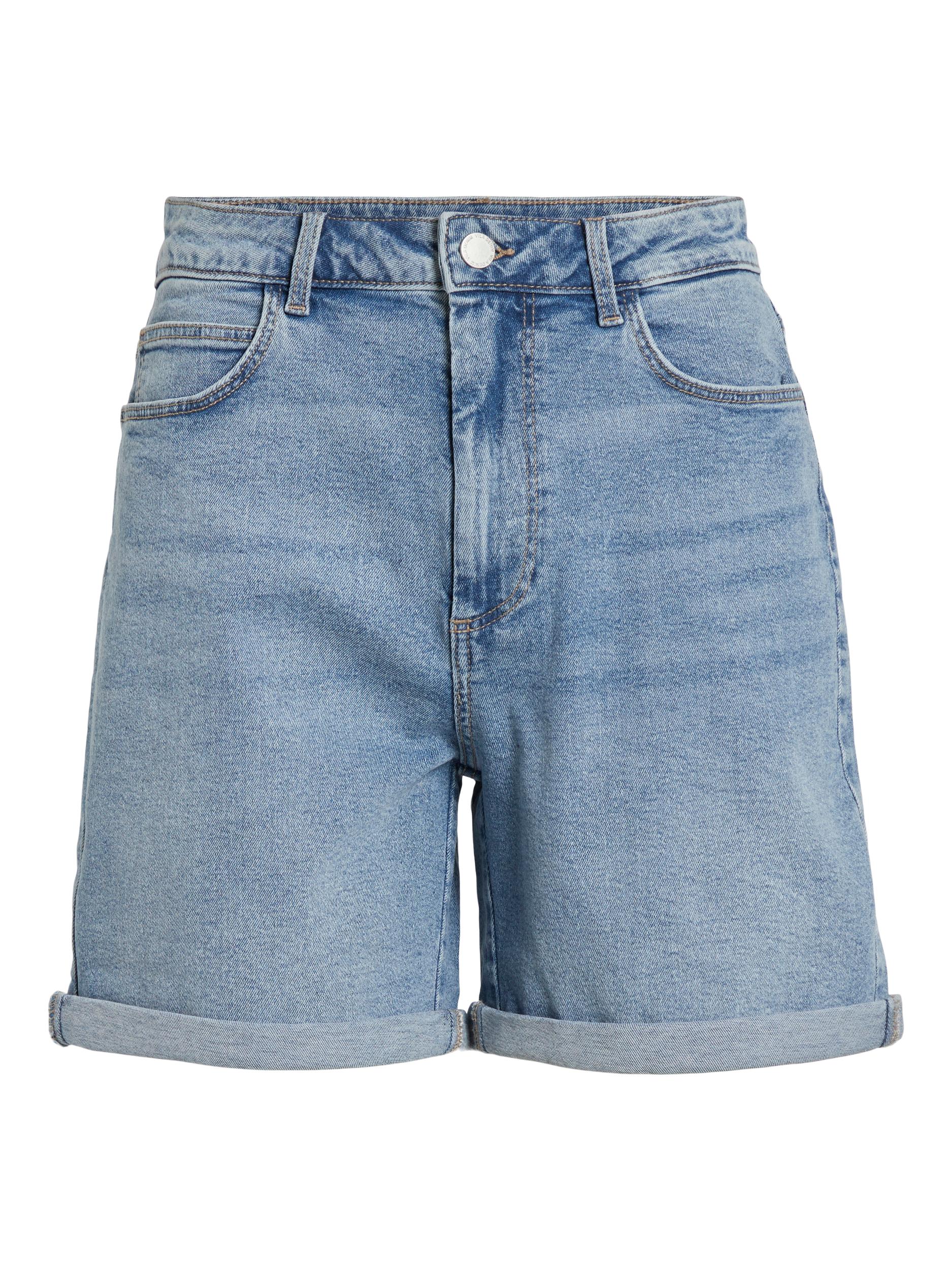 Vila - Vijo hw shorts  - blå - Size (36)