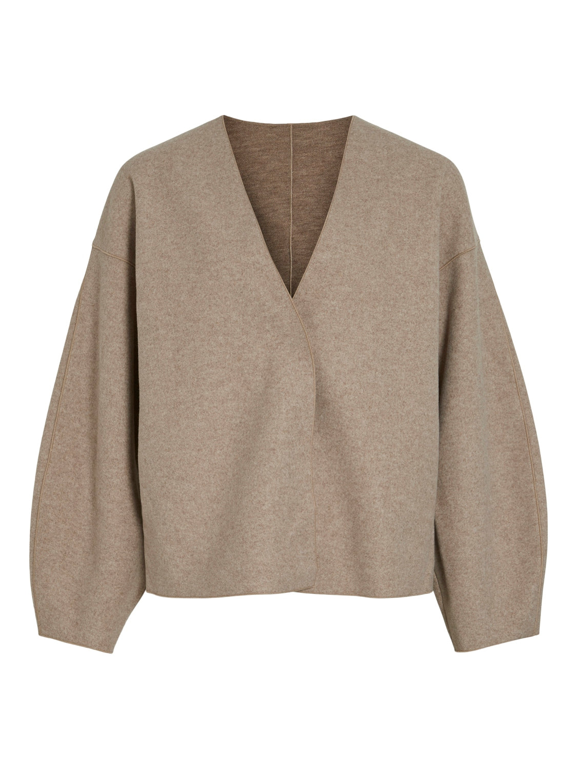 Vila - Vijuice Loose cardigan  - beige - Size (42)