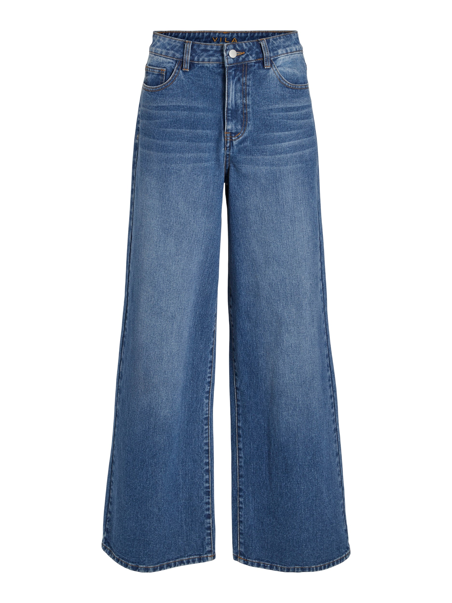 Vila - Vimalou wide leg jeans  - blÃ¥ - Size (42)