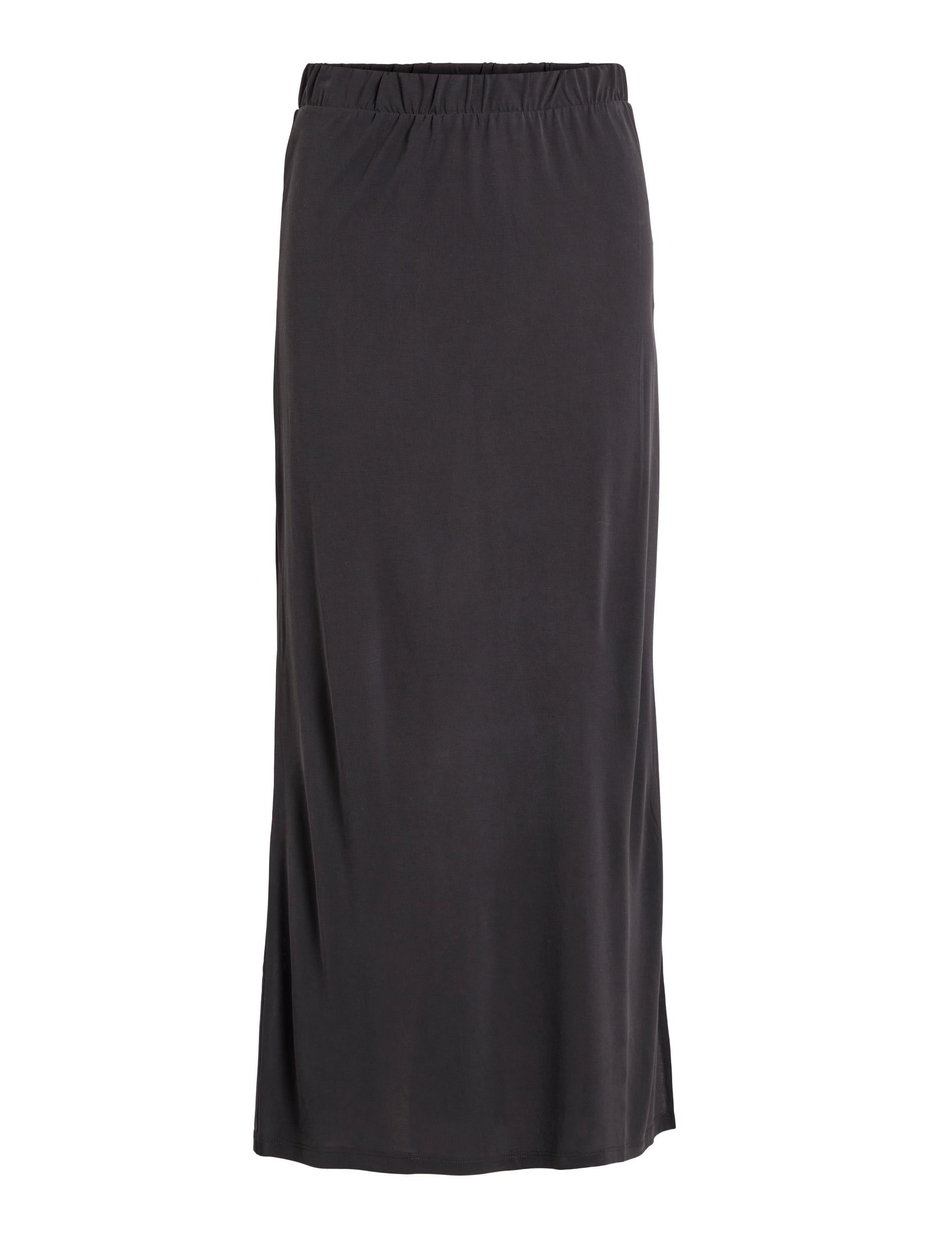 Vila - Vimodala maxi nederdel  - sort - Size (xs)