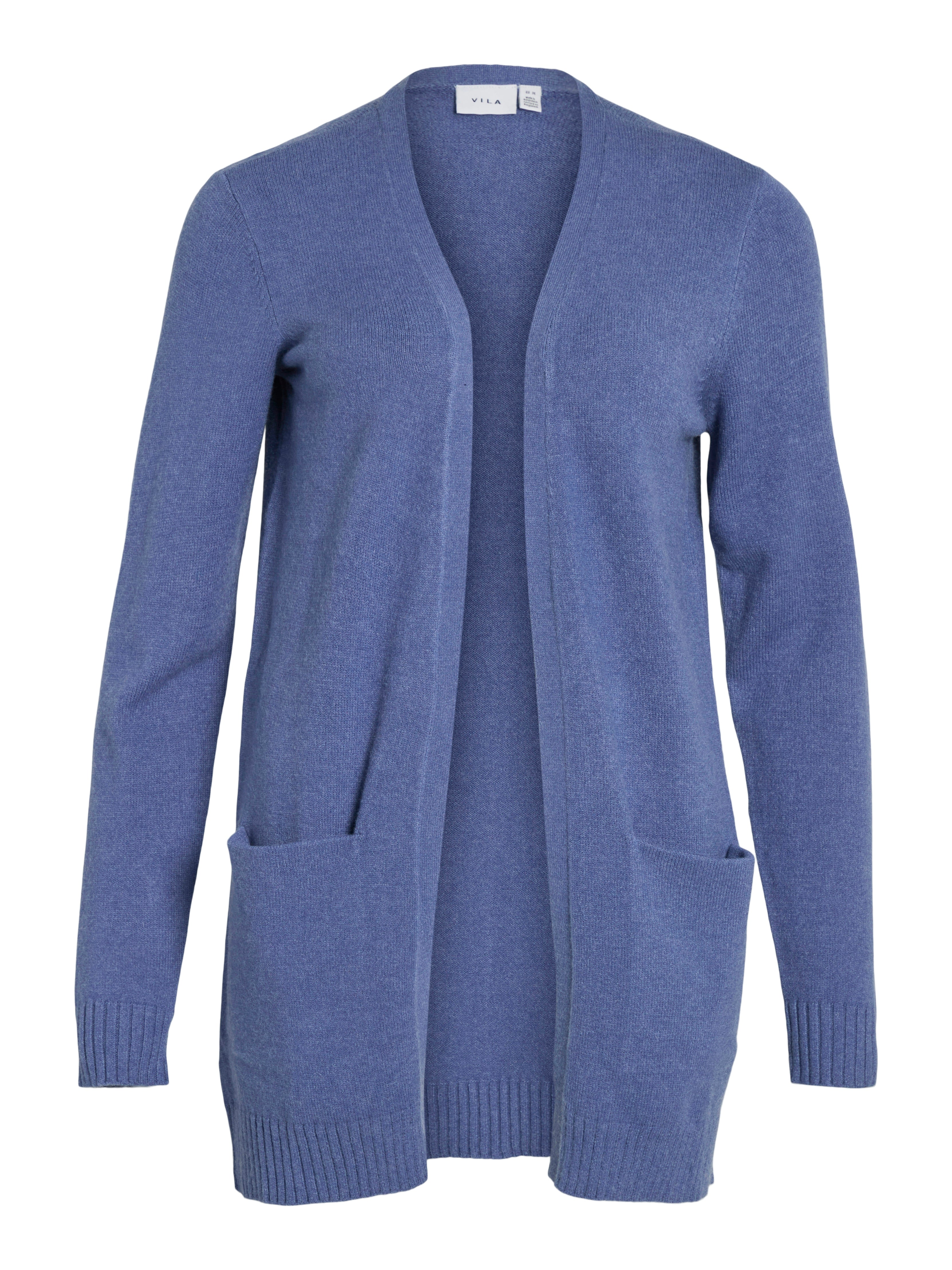 Vila - Viril open cardigan  - blÃ¥ - Size (xxl)