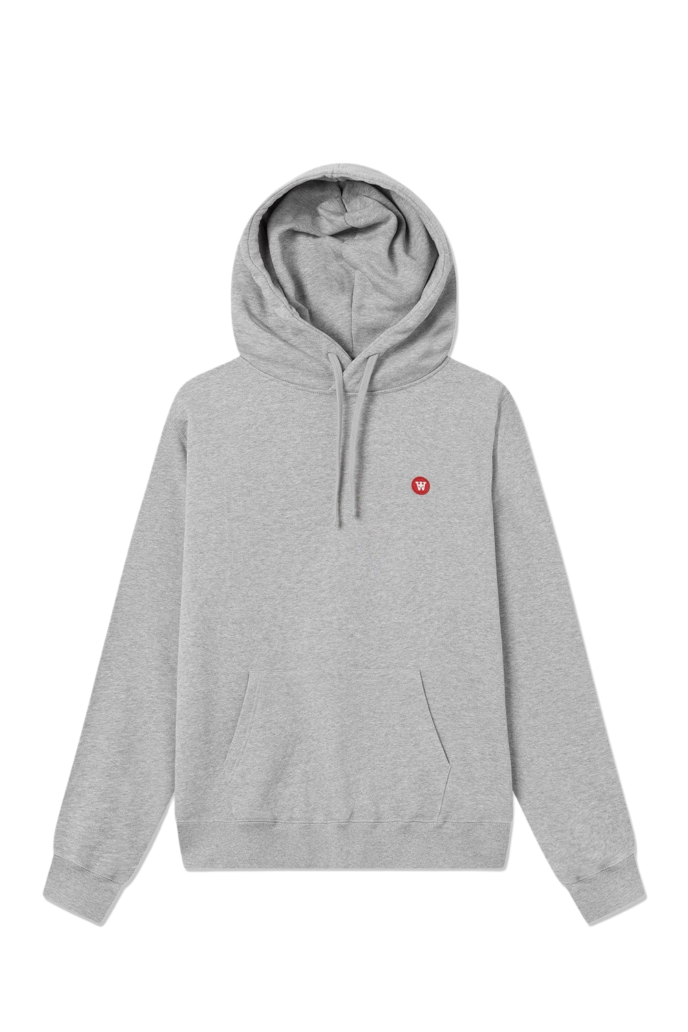 Wood Wood - ASH hoodie  - grÃ¥ - Size (m)