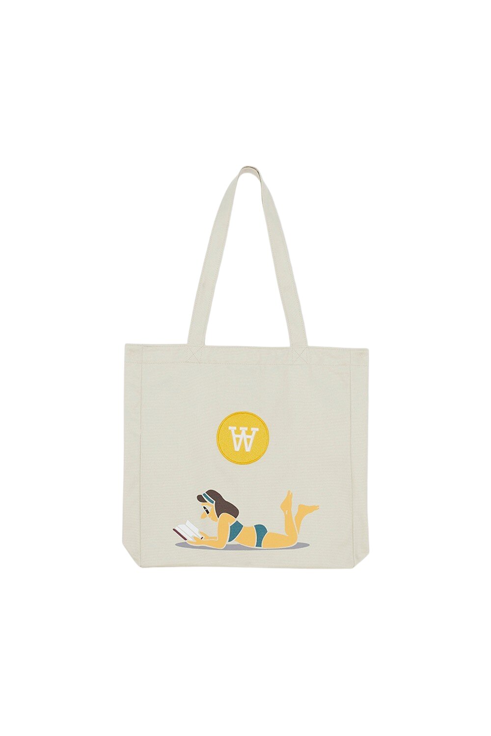 Wood Wood - Desi Sunbather Shopper - Off White