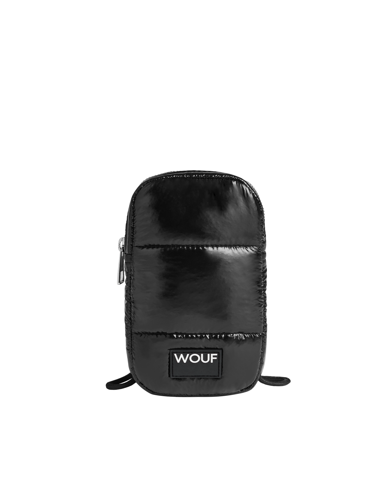 Wouf - Black Glossy mobiltaske