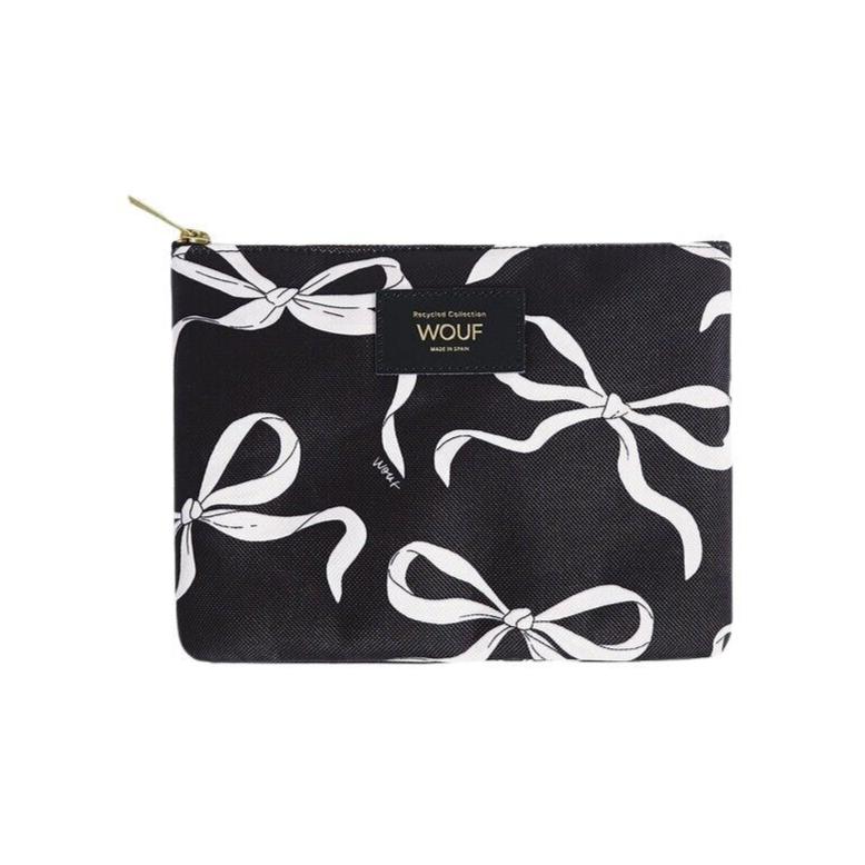 Wouf - Carlota clutch - Black/White